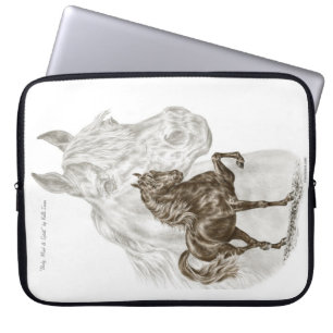 Morgan Horse Art Laptop Sleeve