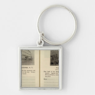 Morgan House, Van's Garage, Poughkeepsie Keychain
