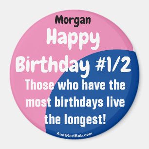 Morgan Joyeux Anniversaire #1/2 Magnet