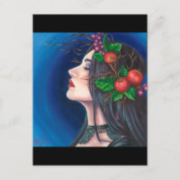 Morgan Le Fay Postcard Sorceress Postcard Camelot