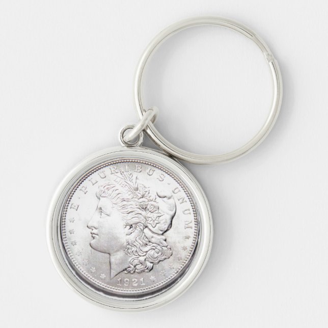 MORGAN SILVER DOLLAR KEYCHAIN (Front)
