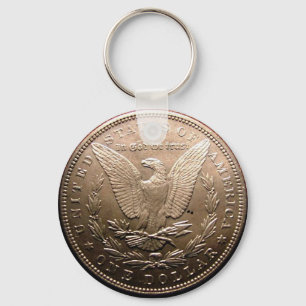 Morgan Silver Dollar Keychain
