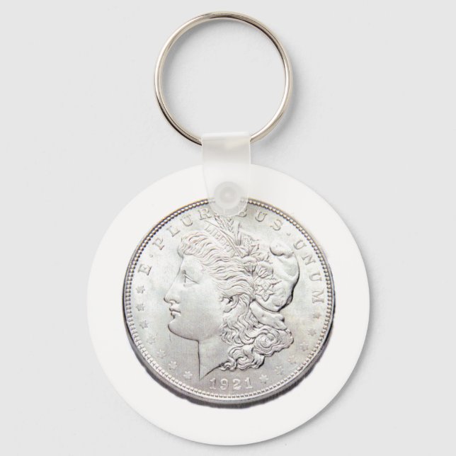 MORGAN SILVER DOLLAR KEYCHAIN (Front)