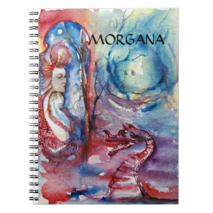 MORGANA / Magic and Mystery ,Pink Blue Fantasy Notebook
