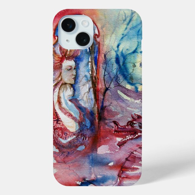 MORGANA Pink Blue Fantasy Case-Mate iPhone Case (Back)