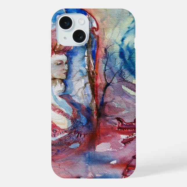 MORGANA Pink Blue Fantasy iPhone Case (Back)