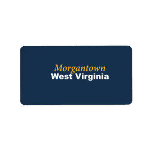 Morgantown, West Virginia Labels