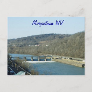 Morgantown WV Postcard