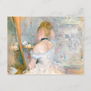 Morisot Pretty French Impressionist Woman Painting Postcard