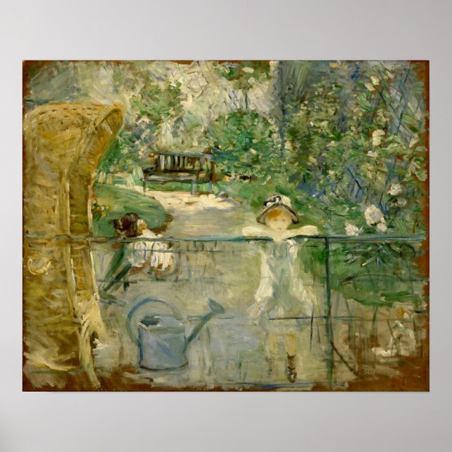 Morisot - The Basket Chair 1885 Poster (Front)
