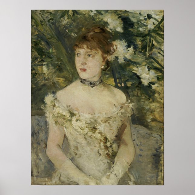 Morisot - Young Woman Dressed For The Ball 1879 Poster (Front)