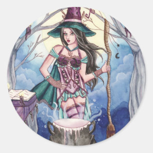 Morissa - Witch Sticker
