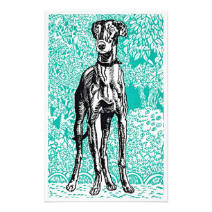 Moriz Jung Greyhound Vienna Secession Art Poster