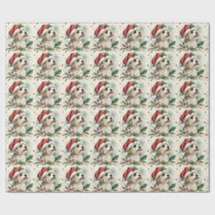 Morkie Christmas Wrapping Paper