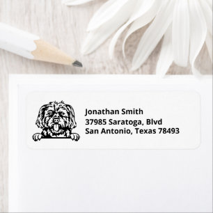 MORKIE   Image on Return Address