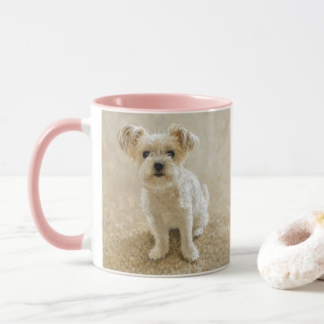 Morkie Love Combo Mug (With Donut)