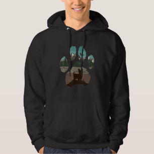 Morkie Paw Mom Dad Dog Women Hoodie
