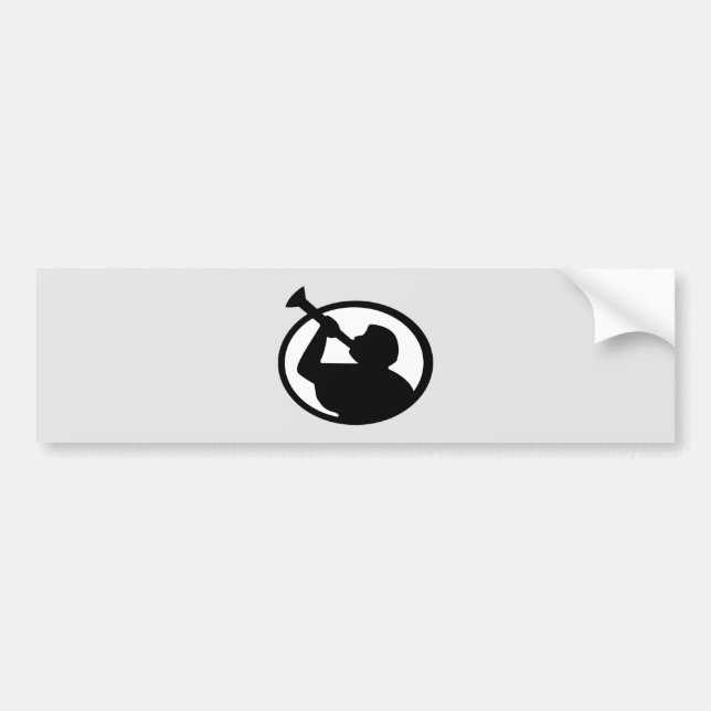 Mormon Angel Mormoni (Symbol of Mormonism) Bumper Sticker (Front)