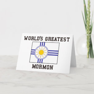 Mormon Flag Card