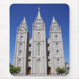 Mormon (LDS) Temple in Salt Lake City, Utah Mouse Pad