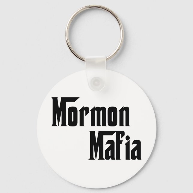 Mormon Mafia Keychain (Front)