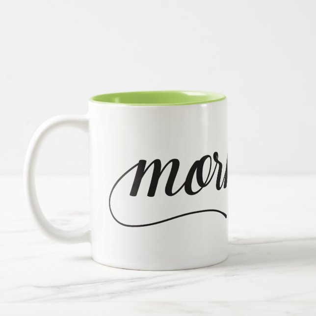 Mormor Two-Tone Coffee Mug (Left)