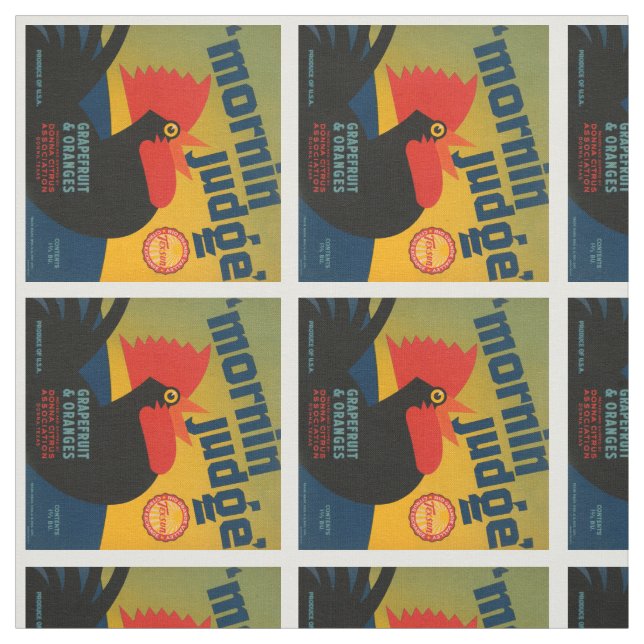 Mornin Judge Fabric (Swatch)