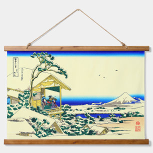 Morning after a Snowfall at Koishikawa Hokusai  Hanging Tapestry