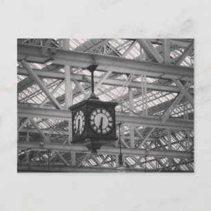 Morning at Glasgow Central Station Postcard