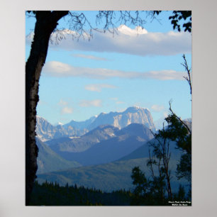 Morning at Moose's Tooth Poster