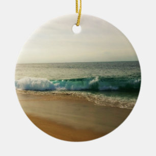 Morning at the Wedge, CA Ceramic Ornament