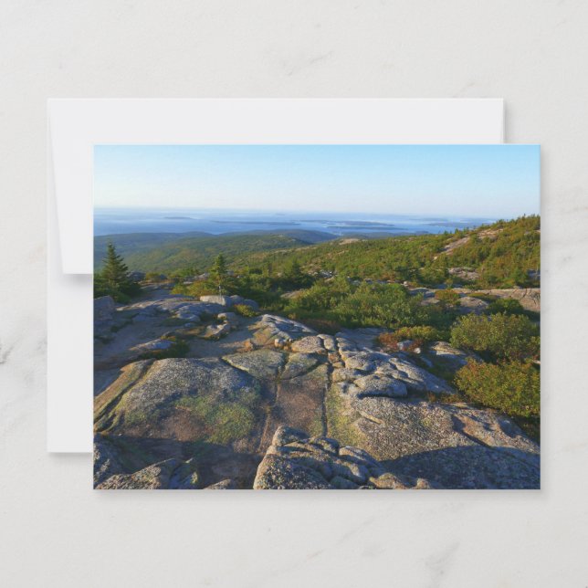 Morning atop Cadillac Mountain at Acadia (Front)
