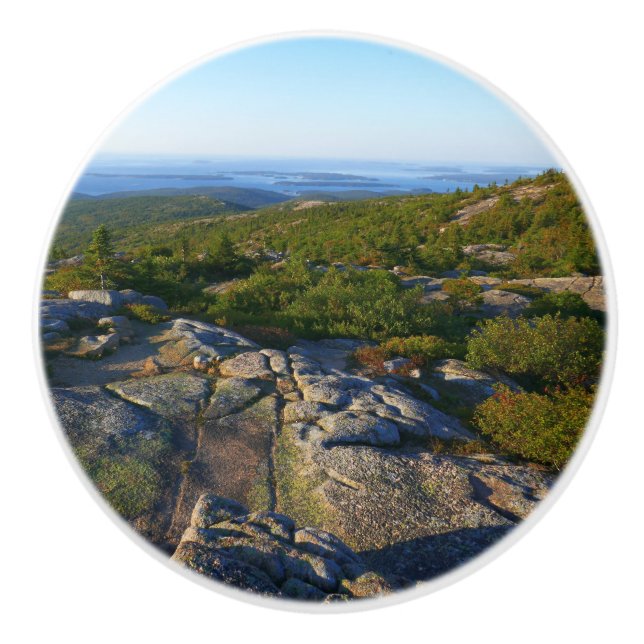Morning atop Cadillac Mountain at Acadia Ceramic Knob (Front)
