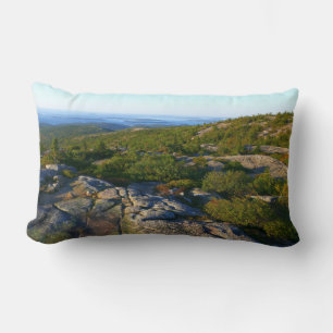 Morning atop Cadillac Mountain at Acadia Lumbar Pillow