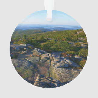 Morning atop Cadillac Mountain at Acadia Ornament