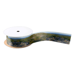 Morning atop Cadillac Mountain at Acadia Satin Ribbon