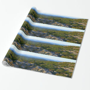 Morning atop Cadillac Mountain at Acadia Wrapping Paper