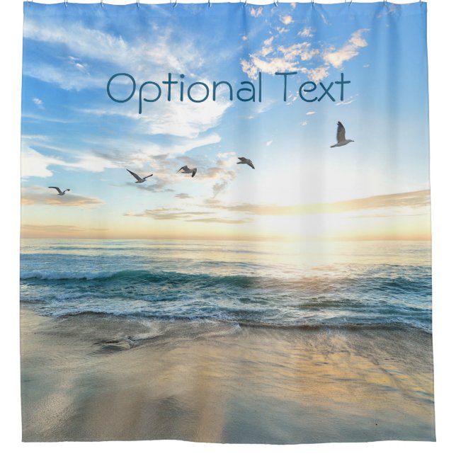 Morning Beach Seagulls (Front)