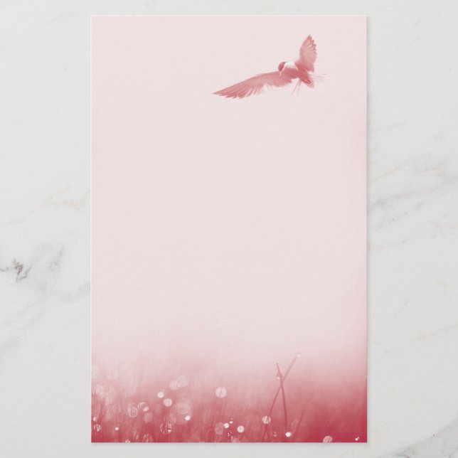 morning bird stationery (Front)