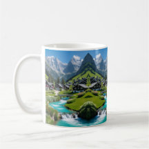 "Morning Bliss – Alpine Village Escape "
