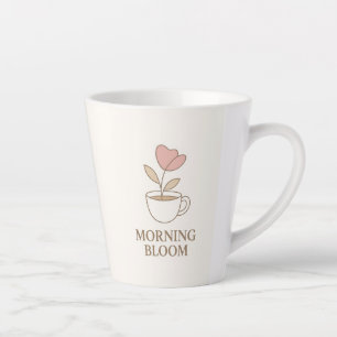 Morning Bloom   Aesthetic Floral Coffee Mug 