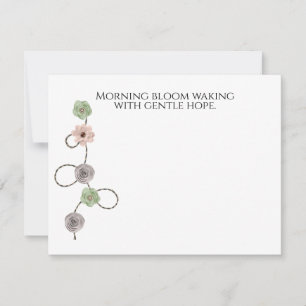 Morning Bloom Card
