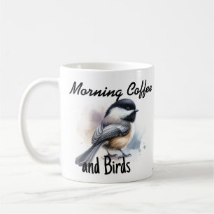 Morning Coffee and Birds Coffee Mug