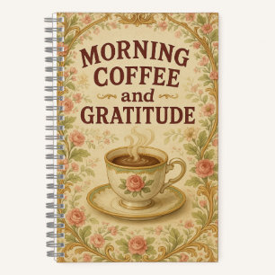 Morning Coffee And Gratitude Journal
