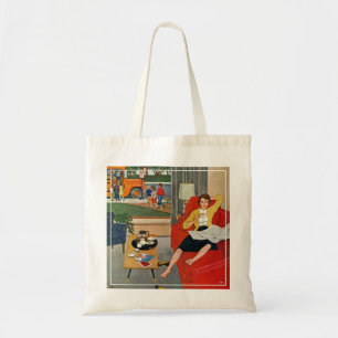 Morning Coffee Break Tote Bag