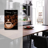 Morning Coffee, Coffee Beans and Coffee Cup