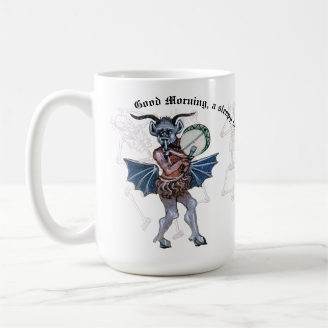 Morning Coffee Demoniac Mug (Left)