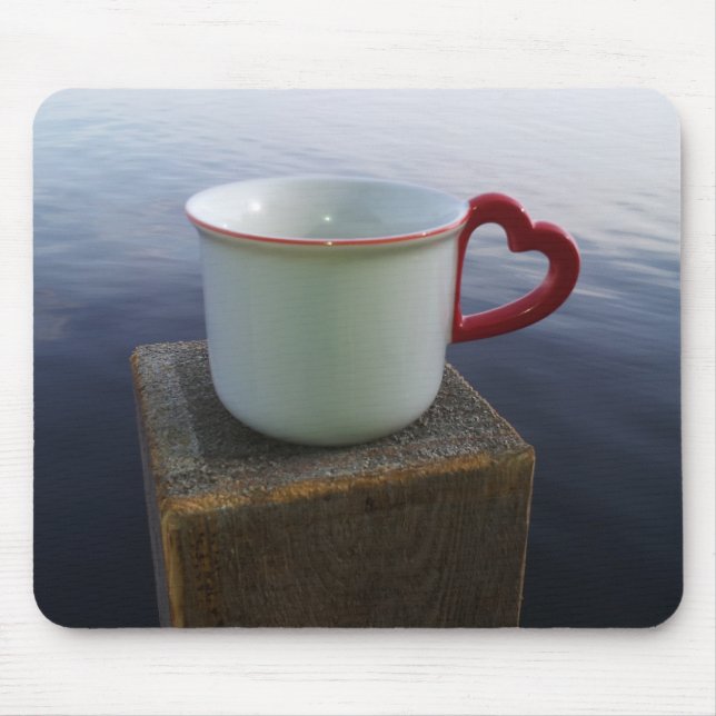 Morning coffee mouse pad (Front)