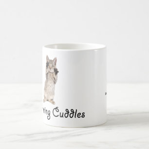 Morning Cuddles Kitten Coffee Mug