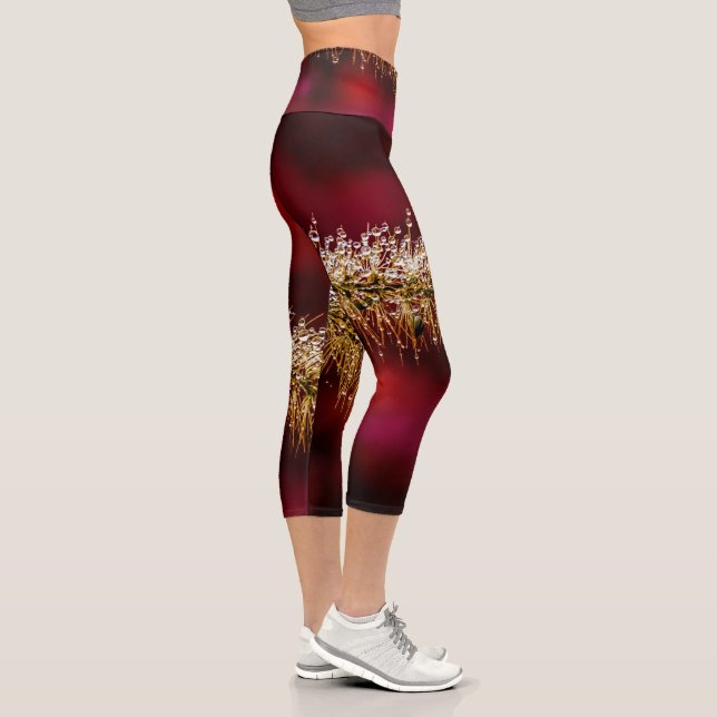 Morning Dew Capri Leggings (Right)